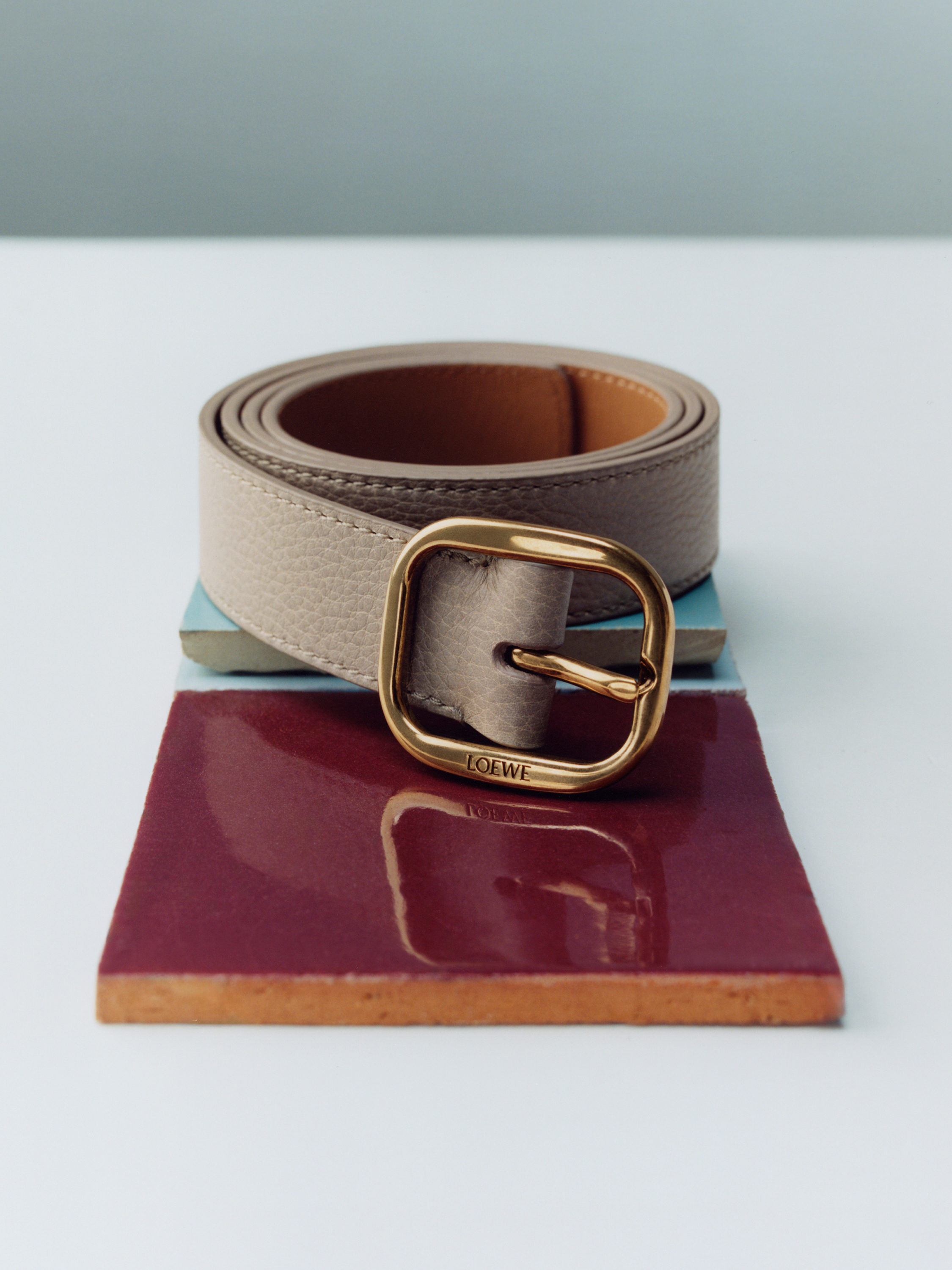 レア　デザインLOEWE レザー　ベルト LOEWE レザー ベルト 90/36